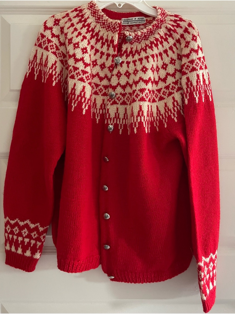 Vintage William Schmidt & Co Oslo wool sweater